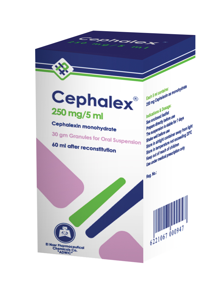Cephalex 250 mg oral suspension