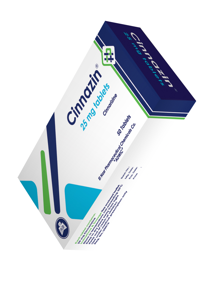 Cinnazin 25 mg tablets